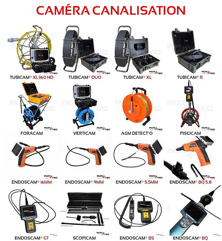 Caméra pour canalisations